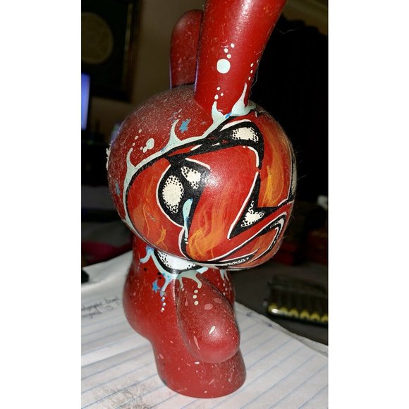 Kidrobot Dunny Custom Art Painted Figure J Nerk Rare Original Graffiti Piece 07' - Picture 2 of 10